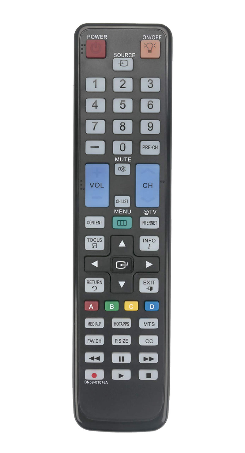 New BN59-01076A Replace Remote Sub BN59-01035A BN59-01043A fit for Samsung LCD TV LN40C670 LN55C670 LN46C670 UN32EH4000 UN46EH6000F UN55EH6000 LN40C670M1F LN46C670M1FXZA UN46C6900VF UN46C6900