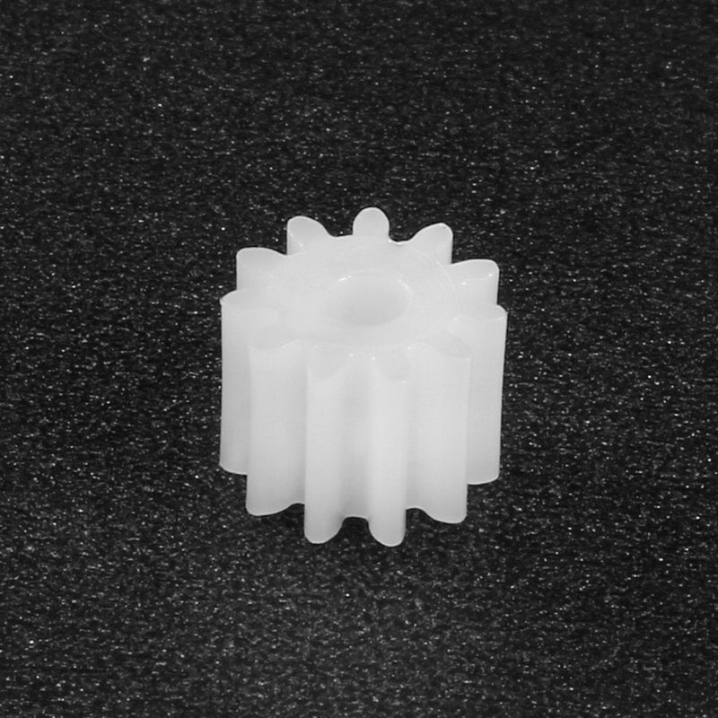 uxcell 10pcs Plastic Gears 11 Teeth Model 112A Reduction Gear Plastic Worm Gears for RC Car Robot Motor