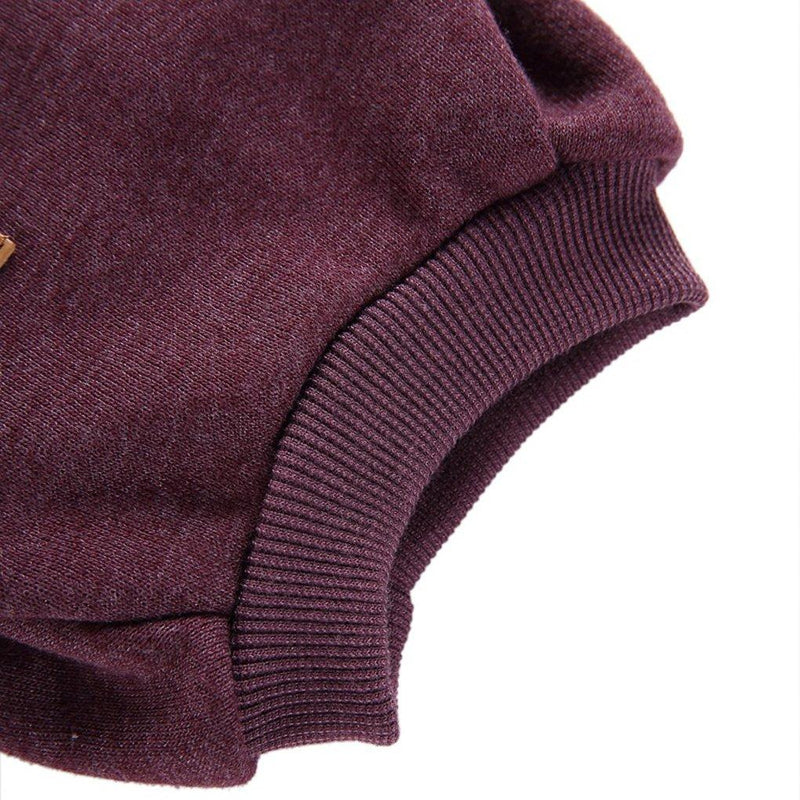 Jecikelon Pet Dog Clothes Knitwear Dog Sweater Soft Thickening Warm Pup Dogs Shirt Winter Puppy Sweater for Dogs (Brown, XXS) XX-Small Brown