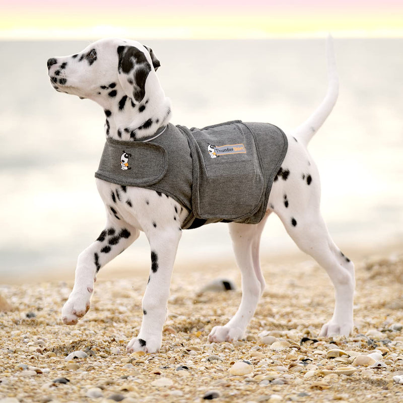 Thundershirt Classic Dog Anxiety Jacket Small Heather Grey