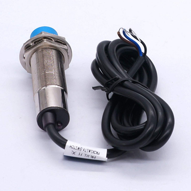 Taiss 2pcs M18 Proximity Sensor NPN NC 6-36VDC 8mm Detective Approach Sensor Inductive Proximity Switch LJ18A3-8-Z/AX