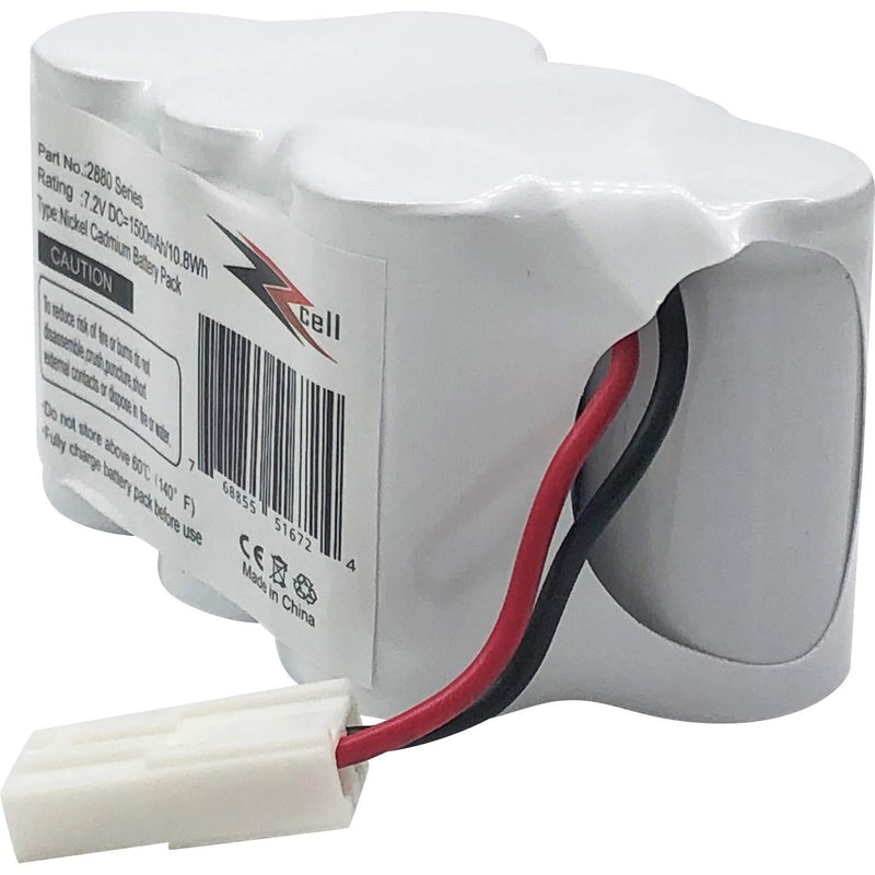 ZZcell Battery Compatible for Bissell 2880 Series Perfect Sweep Turbo Cordless Carpet & Floor Sweeper Vacuum Models 2880, 2880A, 2880B, 2880C, 2880D, 2880K, 2880Q, 2880T, 2880W, 28801, 28802, 28806