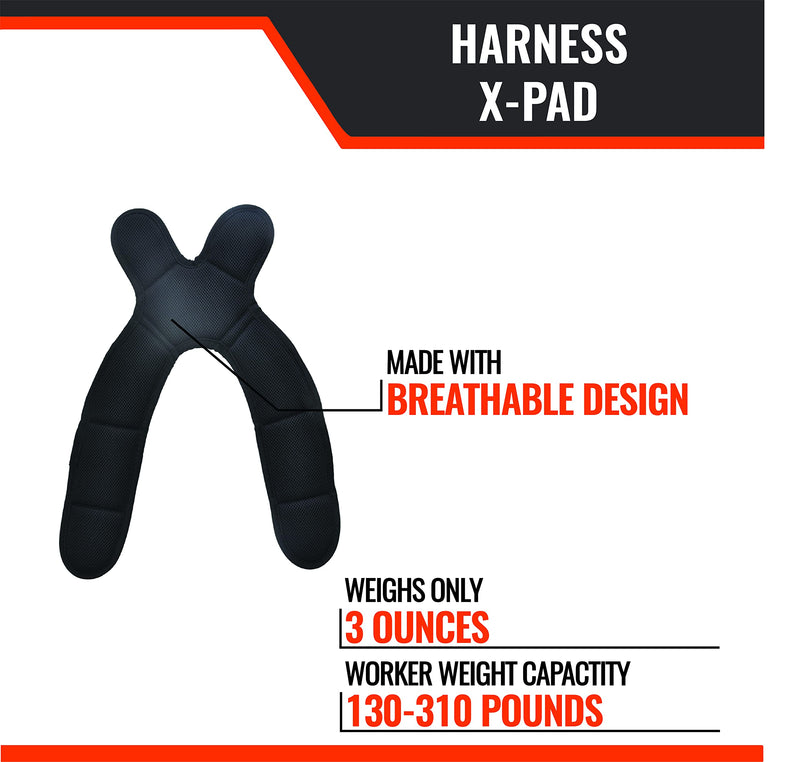 Malta Dynamics Safety Harness X Pad Replacement for Fall Protection
