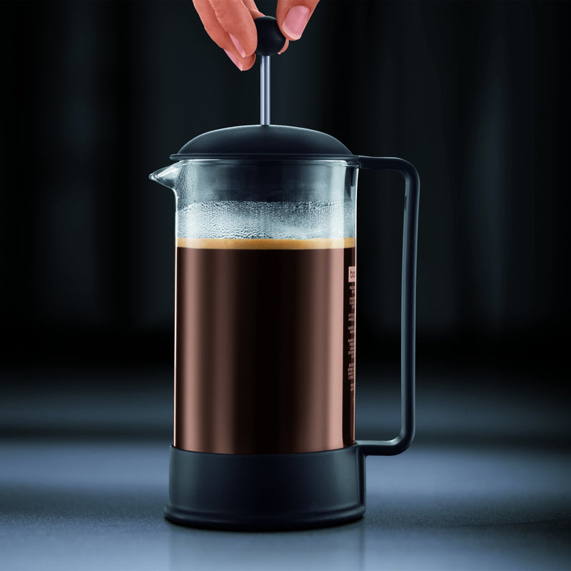 Bodum Brazil French Press Coffee and Tea Maker, 34 Ounce, Black