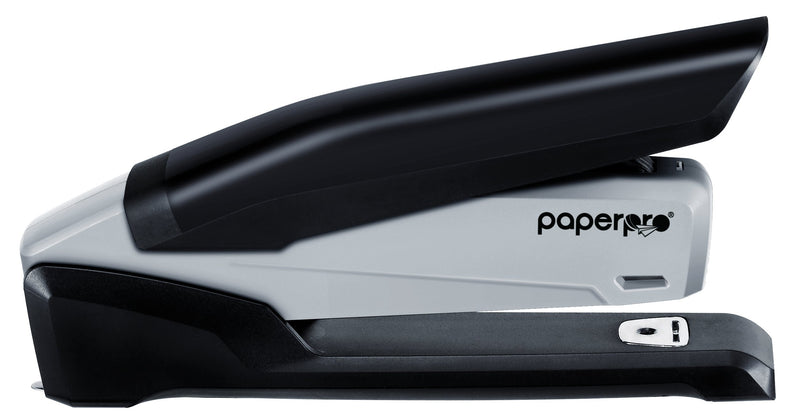 Bostitch InPower Spring-Powered Desktop Stapler, Black (1100) Gray