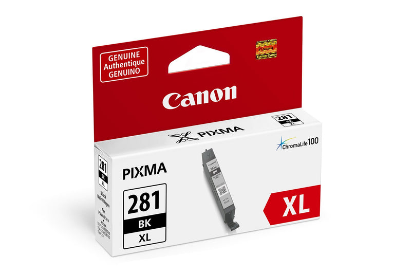 Canon CLI-281XL Black Ink Tank, Compatible to TR8520,TR7520,TS9120,TS8120 and TS6120 Printer XL