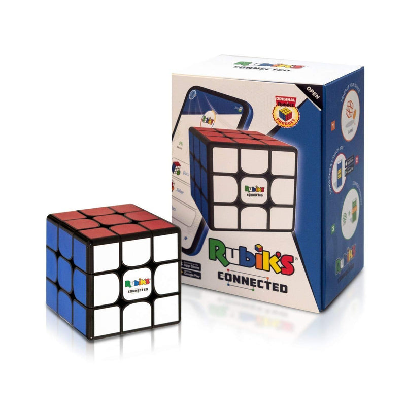 Rubik’s Connected - The Connected Electronic Rubik’s Cube That Allows You to Compete with Friends & Cubers Across The Globe. App-Enabled STEM Puzzle That Fits All Ages and Capabilities