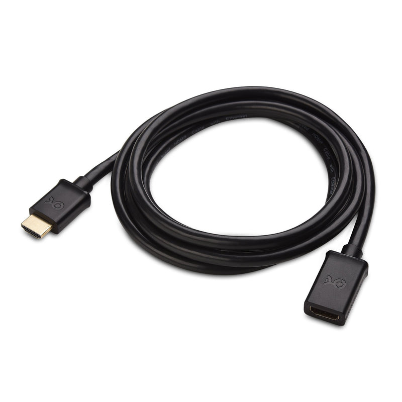 Cable Matters 2-Pack High Speed HDMI Extension Cable (Male to Female HDMI Extender Cable) with Ethernet 6 Feet - 3D and 4K Resolution Ready