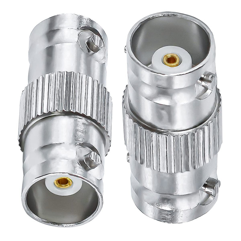 BNC Connector BNC Female to BNC Female Coax Connector TUOLNK BNC RF Coaxial Adapter for CCTV Security Camera Radio Extension Cable 4pcs