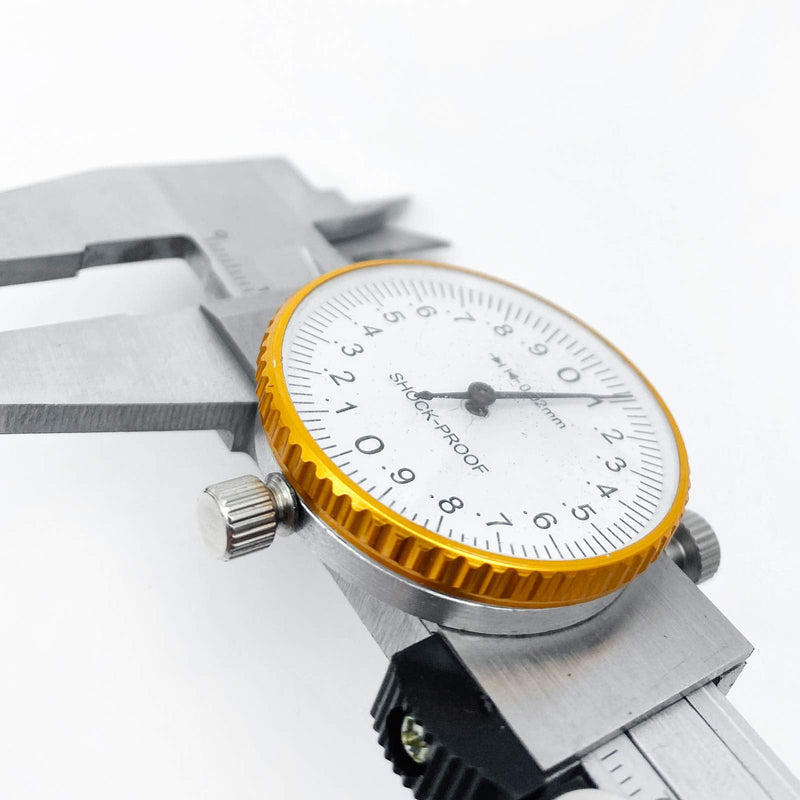 LYFJXX Dial Calipers 0-15cm(0-6") Range with 0.02mm (0.001" )High Precision Industry Stainless Steel Vernier Caliper Shockproof Metric Measuring Tool