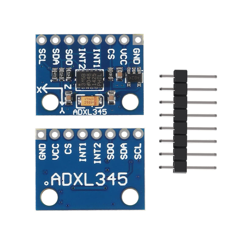 8Pcs GY-291 ADXL345 3-Axis Digital Three-axis Acceleration of Gravity Tilt Inclination Module IIC/SPI Transmission for Ardu ino 8