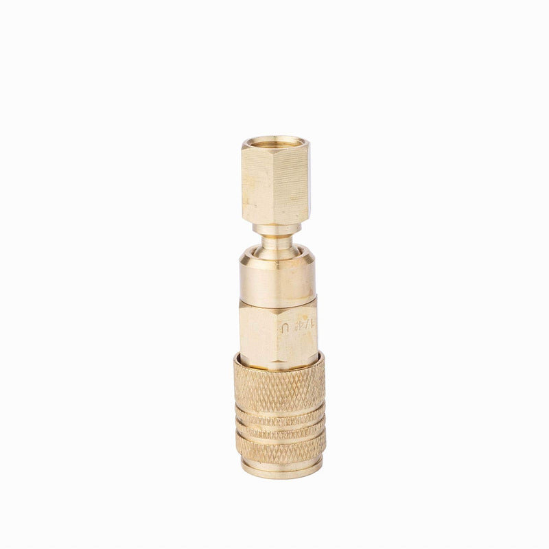 CRAFTSMAN CMXZTSG1093NB Universal 1/4-inch Female Swivel Coupler, Brass