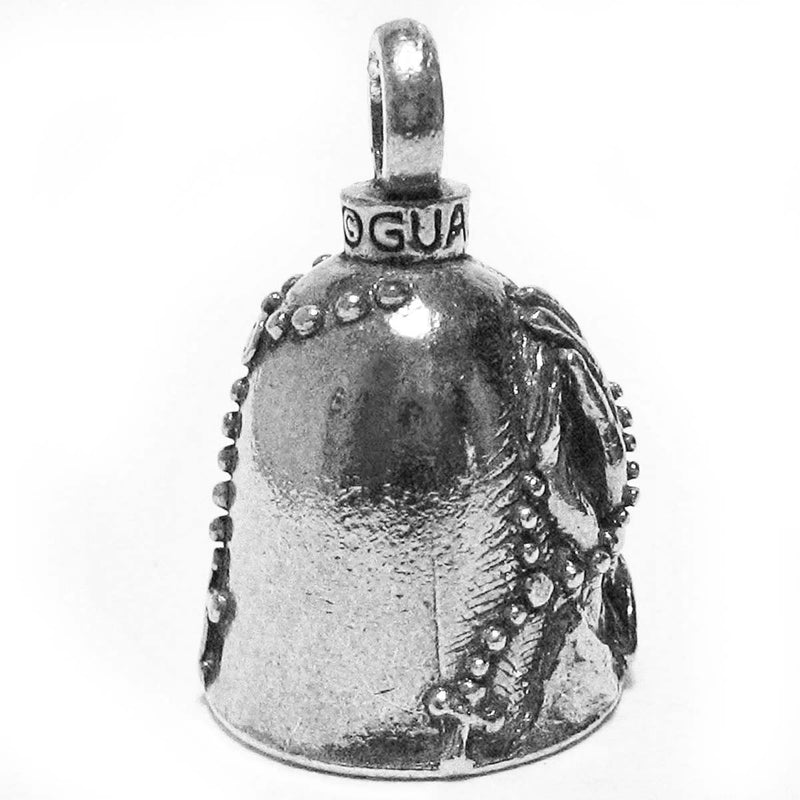 GuardianÂ® Praying Hands with Rosary and Holy Cross Motorcycle Biker Luck Gremlin Riding Bell 1