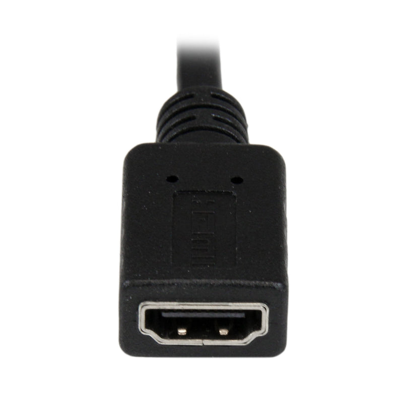 StarTech.com VHDCI Breakout Cable - VHDCI to 4x HDMI M/F - VHDCI Cable for NVIDIA & VisionTek Graphics Cards (VHDCI24HD) , Black