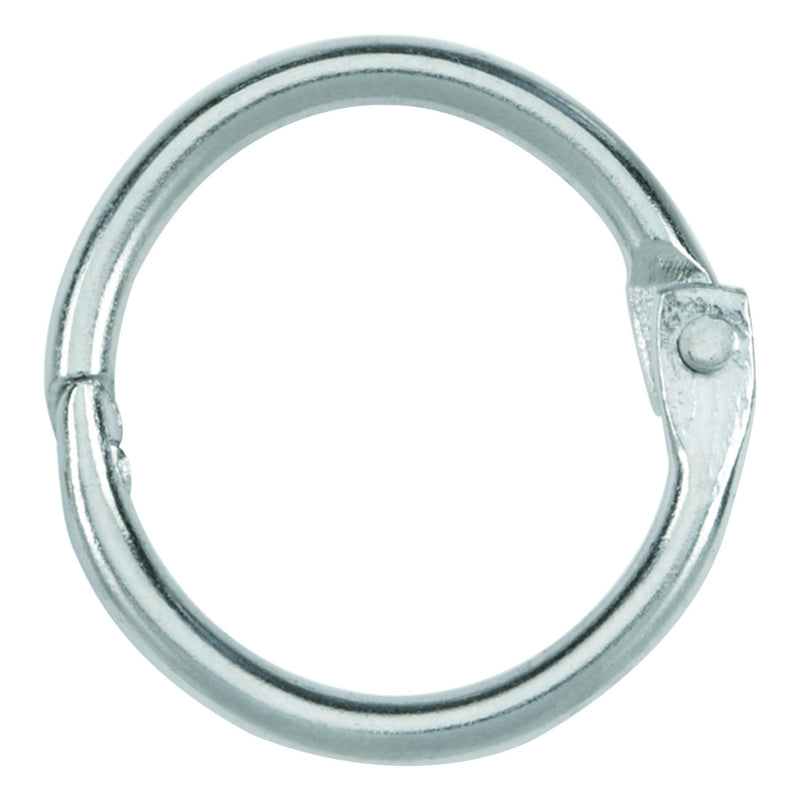 ACCO Loose Leaf Binder Rings, 3/4", Silver, 100 Rings/Box (72201)