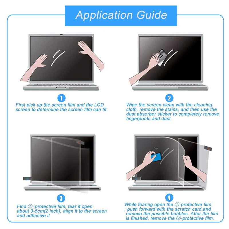 Anti Blue Light Anti Glare Screen Protector for 2015-2012 MacBook Pro 13 A1425 A1502 with Keyboard Cover, Reduces Digital Eye Strain Anti Fingerprint for 2012 2013 2014 2015 Old MacBook Pro 13