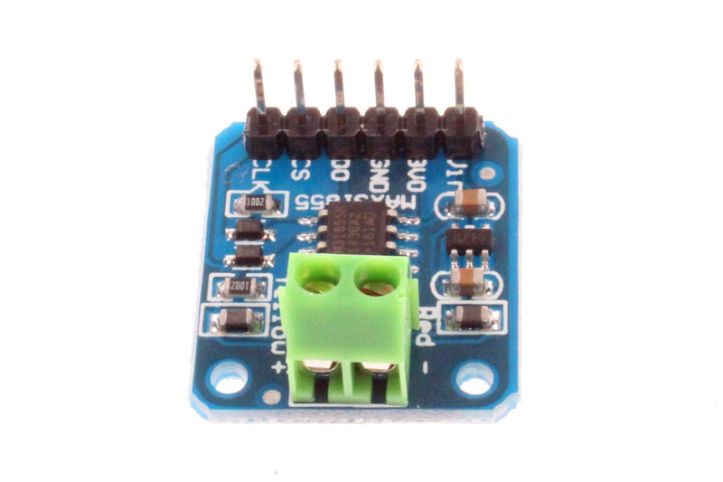 NOYITO K-Type Thermocouple Breakout Board MAX31855 Thermocouple Sensor Module Temperature -200°C to +1350°C SPI Interface Digital Direct Readability Temperature