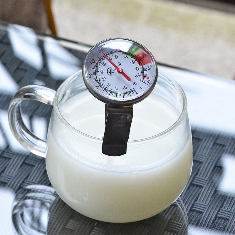 KT THERMO Instand Read 2-Inch Dial Thermometer,Best For The Coffee Drinks,Chocolate Milk Foam 0~220â„‰