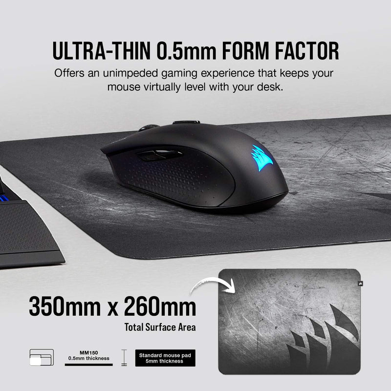 Corsair MM150 Ultra-Thin Gaming Mouse Pad – Medium