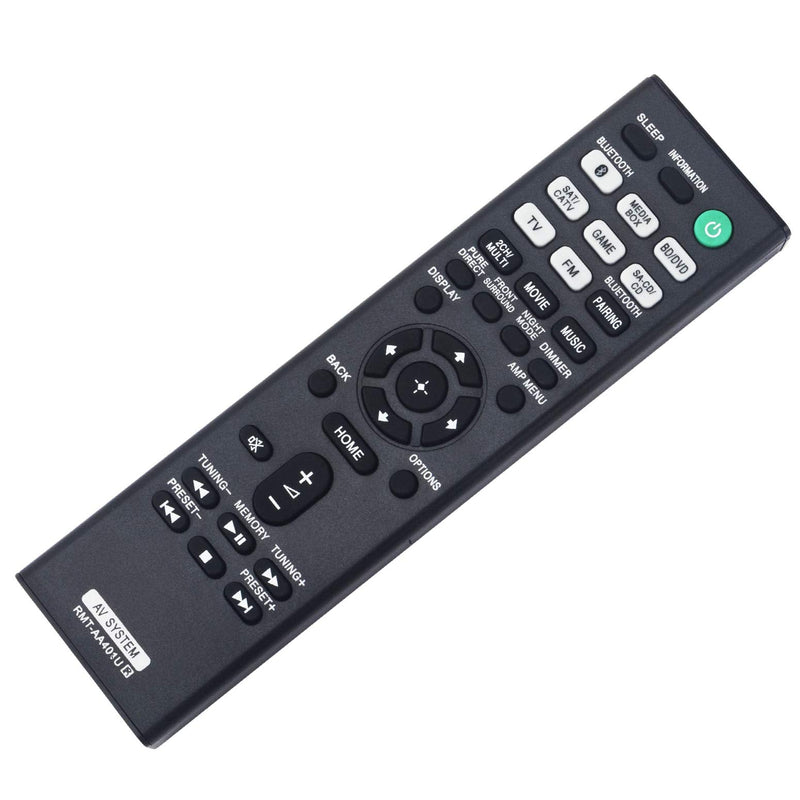 RMT-AA401U Replacement Remote Control fit for Sony AV Receiver System STR-DH590 STR-DH790 STR-DH190 STRDH590 STRDH790 STRDH190