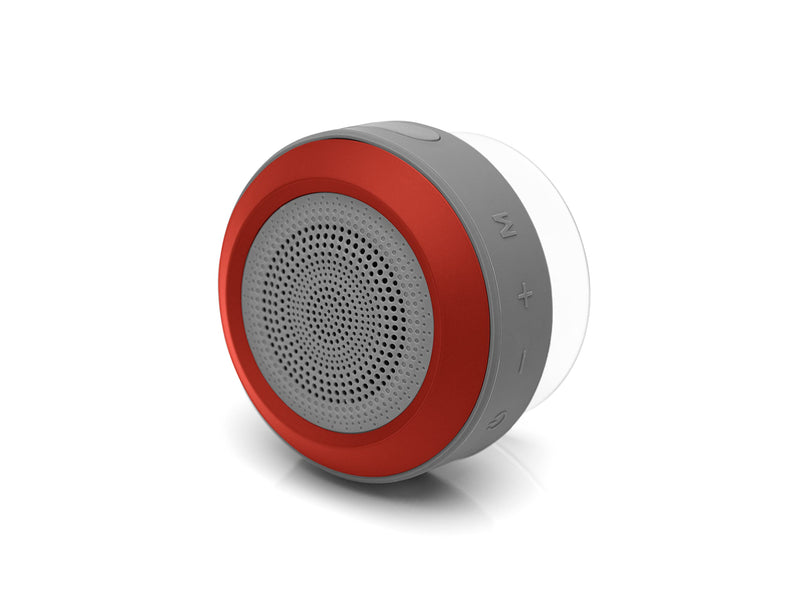 Coleman Waterproof, Hands-Free Speaker for Universal/Smartphones - Red