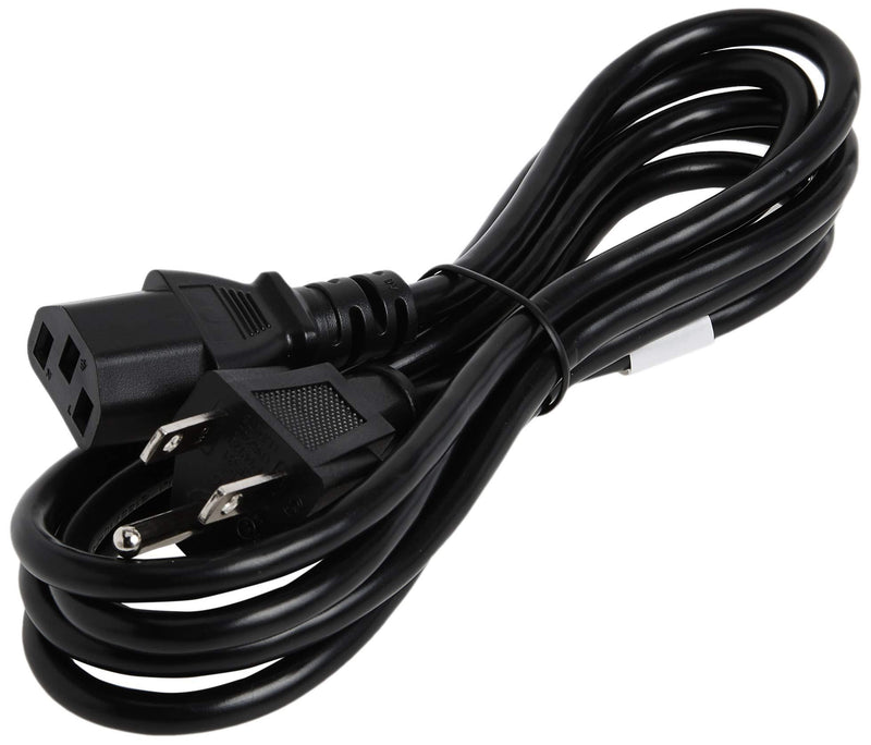 StarTech.com 6ft Standard Computer Power Cord (NEMA 5-15 to IEC 60320 C13) - 18 AWG Replacement IBM AC Power Cable for PC or Monitor -125V, 10A (PXT101),Black 6 ft/2 m 1 Pack