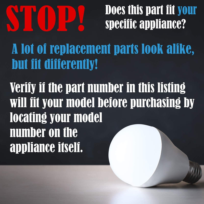 Supplying Demand W10348269 Dishwasher Drain Pump Replacement With Impellar