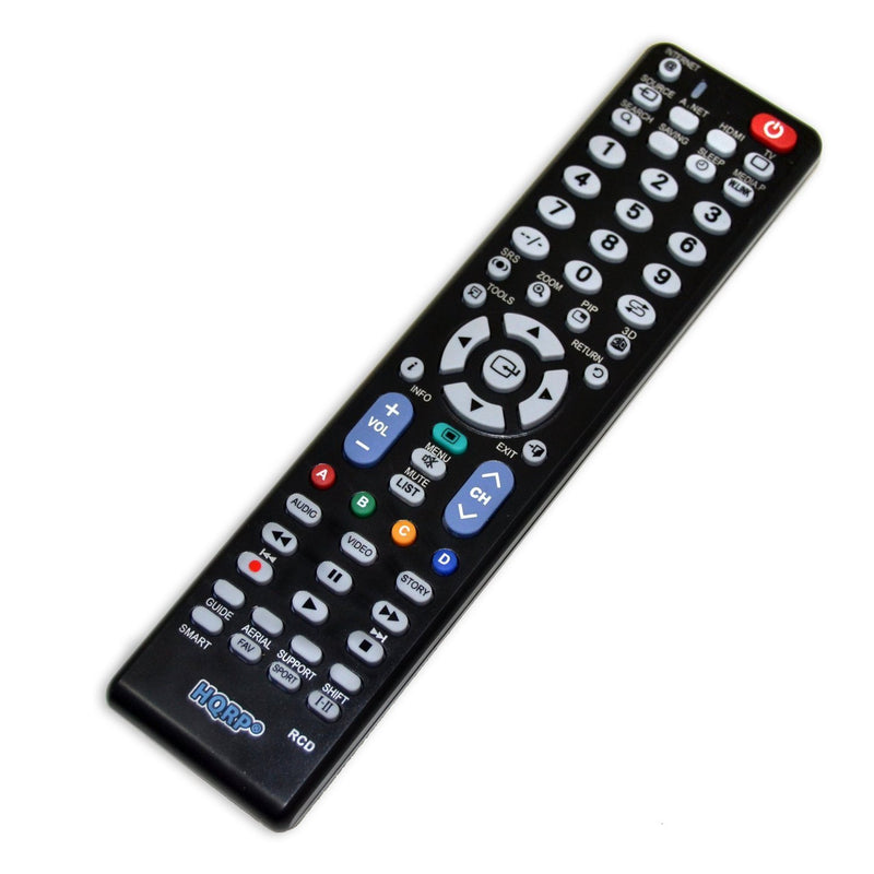 HQRP Remote Control Works with Samsung HP-S5033 HP-S5053 HP-S5073 HP-S6373 HP-T4234 HP-T4254 UN75F6400AFXZA UN65F6400AFXZA UN60F6400AFXZA UN55F6400AFXZA UN50F6400AFXZA LCD LED HD Smart TV