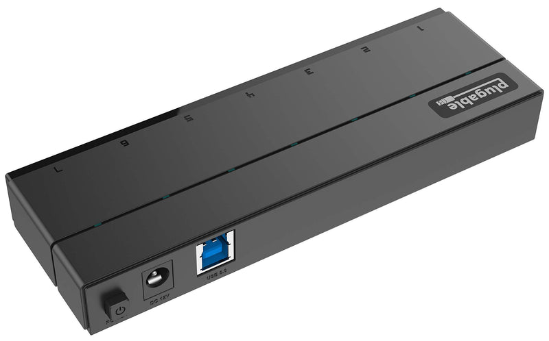 Plugable 7-Port USB 3.0 Hub with 36W Power Adapter