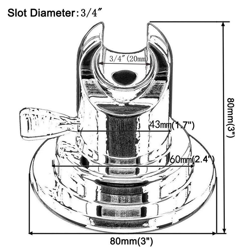 BOPai Vacuum Suction Shower Head Holder, Relocatable Handheld Showerhead Holder Suction Shower Holder