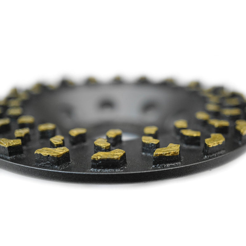 Megatron 5" Diamond Cup Grinding Removing Disc Wheel for Any Concrete, Paint, Epoxy, Glue and Mastic with CDB Newest Technology (Megatron 5") 5"