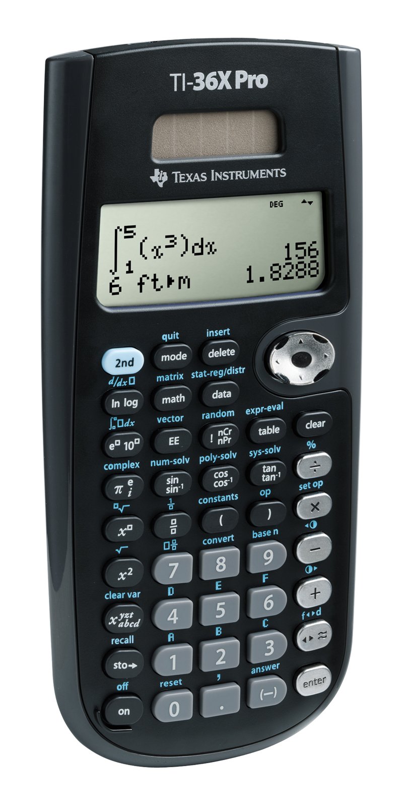 Texas Instruments TI-36X Pro Engineering/Scientific Calculator Black