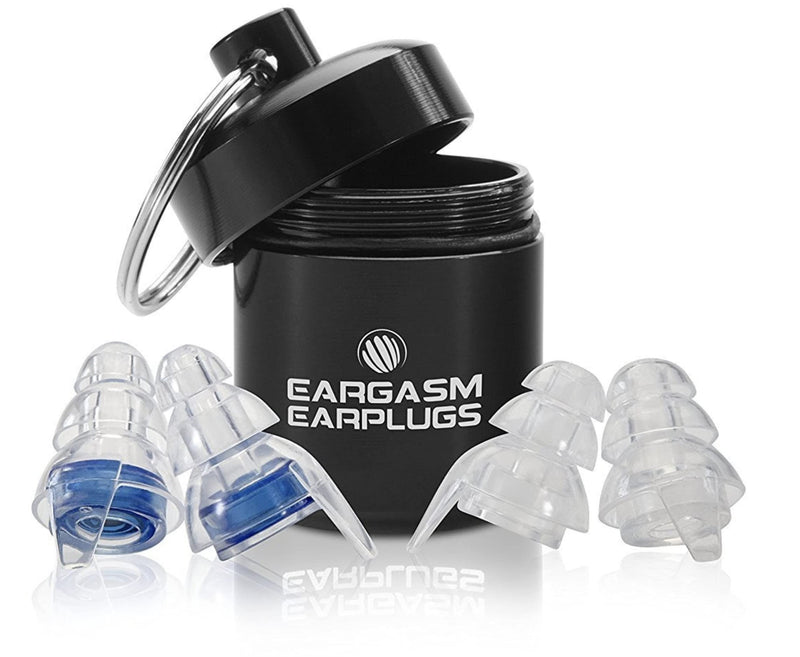 Eargasm High Fidelity Earplugs for Concerts Musicians Motorcycles Noise Sensitivity Conditions and More (Ear Plugs Come in Premium Gift Box Packaging) - Blue