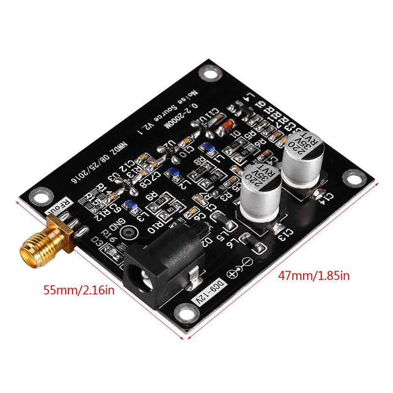 1.5GHz Noise Source Tracking/DC 12V Track Noise Source Board Module Noise Source Simple Spectrum External Tracking Source SMA Generator