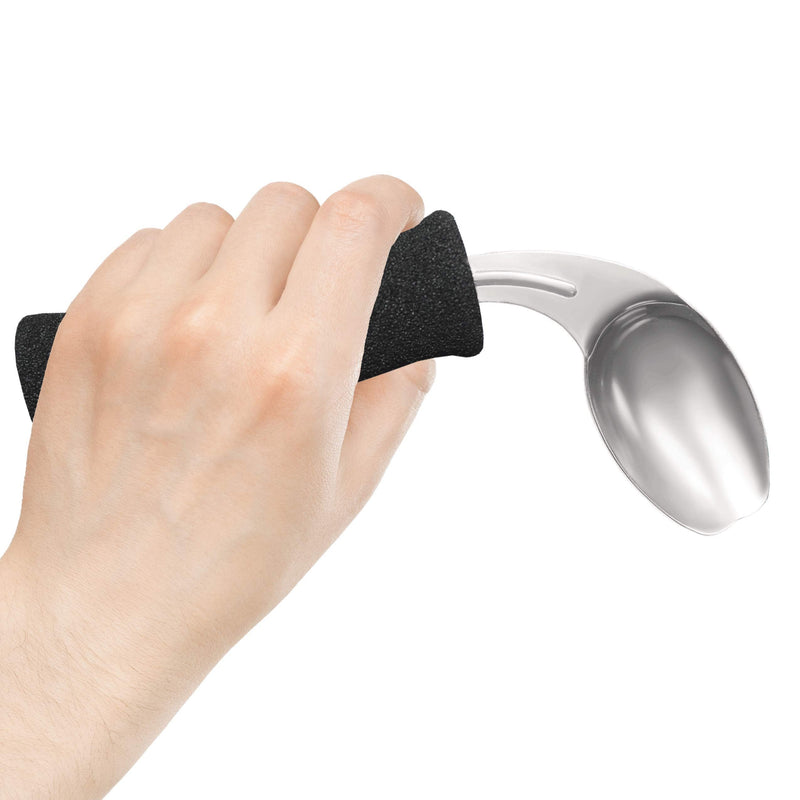Soft Foam Built-Up Handle Offset Spoon Left