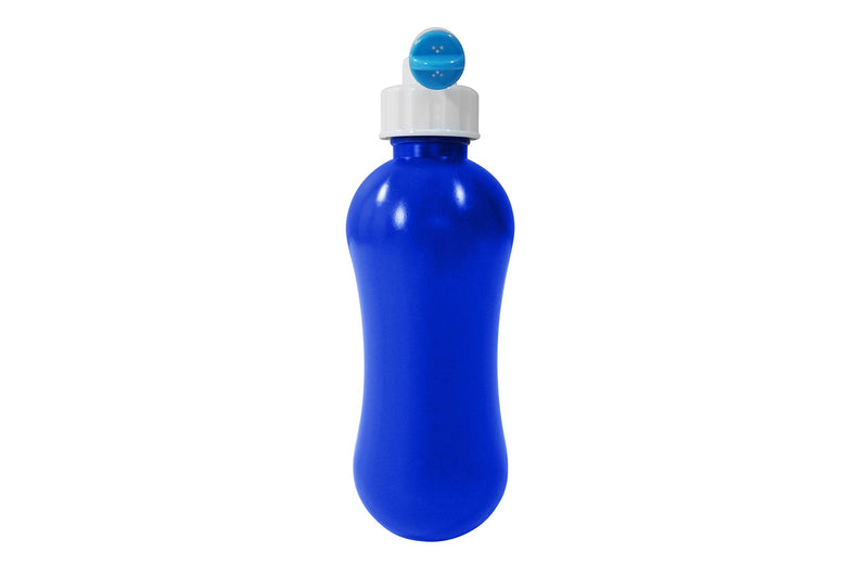 BOSS BIDET MINI perfect for home, travel, post partum. Great pressure, easy to use, high quality. Hot warm cold water. Angled retractable nozzle, discrete bag, compact 12.5 oz 380 ml blue