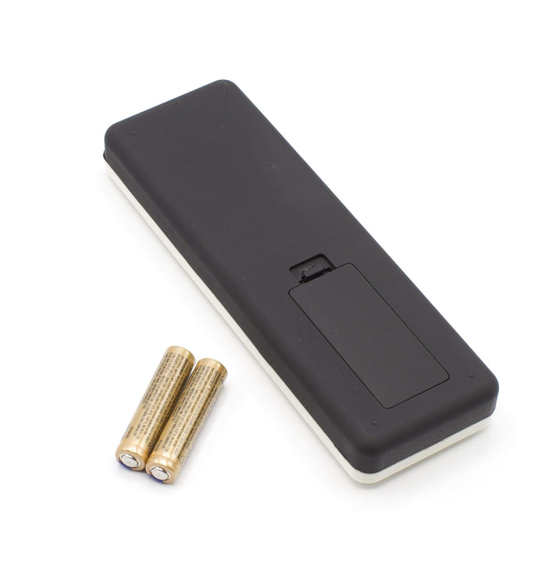 Simplified Remote Control Compatible with DIRECTV (Now AT&T) Receivers- Extra-Long Life Batteries and Proprietary Code List - Programming Manual for Direct tv Equipment, NO DVR Buttons Mini Remote White