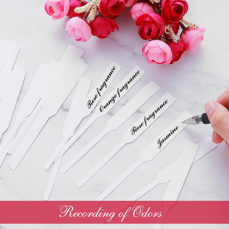 Pack of 200 perfume test strips, perfume tester strips, aromatherapy fragrance tester paper for women men test essential oils perfume fragrance aromatherapy