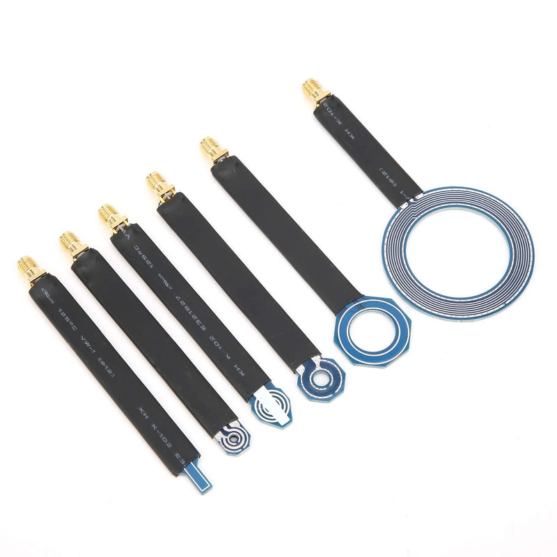 SALUTUYA Set of 6 Near Field Magnetic Field Probes EMC EMI EMI Near Field Probes Connect to Spectrum Analyzer Electronic Components Accessories Radiation Test Antenna
