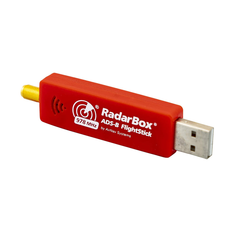 AirNav RadarBox FlightStick UAT - 978 MHz USB Receiver with Integrated Filter, Amplifier and ESD Protection