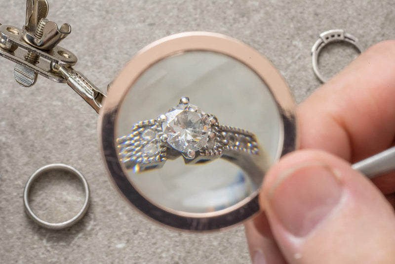SE 36” Necklace Magnifier with 14 Diopter - MG2013RG Rose Gold