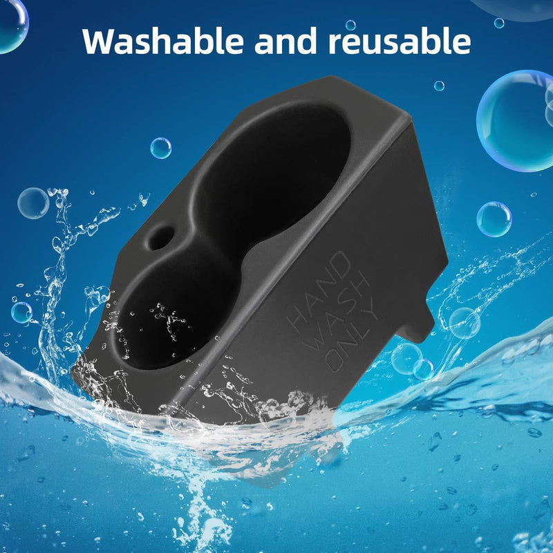 JOYTUTUS Car Door Cup Holder Compatible with 2009-2021 Ram 1500-5500, Left & Right Foam Car Cup Holder Compatible with Ram, Replacement for 5NN24XXXAA/1LD23XXXAA, 2PCS