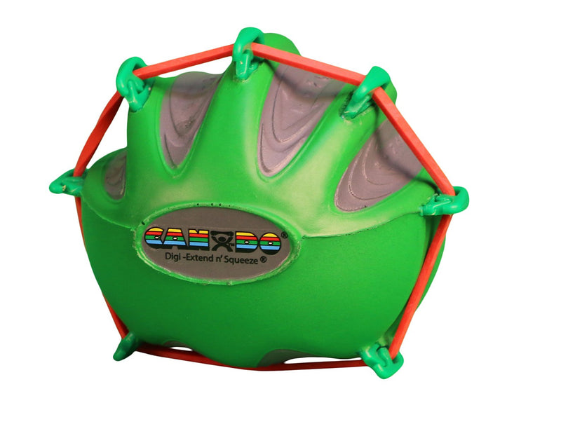 CanDo 10-2292 Digi-Extend n' Squeeze Hand Exerciser, Large, Green-Moderate Green: Medium