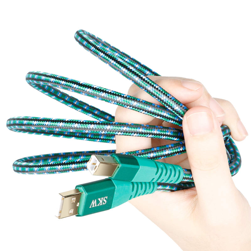 SKW Entry Level HC Series USB Printer Cable USB A to USB B Cable 3ft/1M