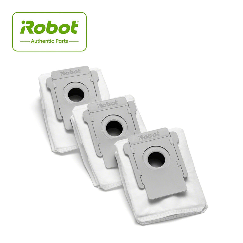iRobot Authentic Replacement Parts- Clean Base Automatic Dirt Disposal Bags, 3-Pack, Compatible with All Clean Base models, White - 4640235