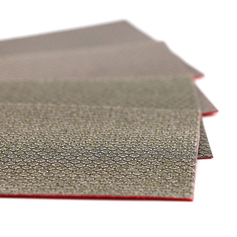 Z-Lion Diamond Abrasive Paper Sheets Diamond Sandpaper for Sanding Stone Glass Ceramic(4pcs/set) 37C-08