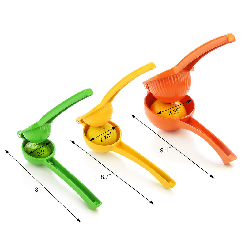New Star Foodservice 42856 Enameled Aluminum Lemon Squeezer, Yellow