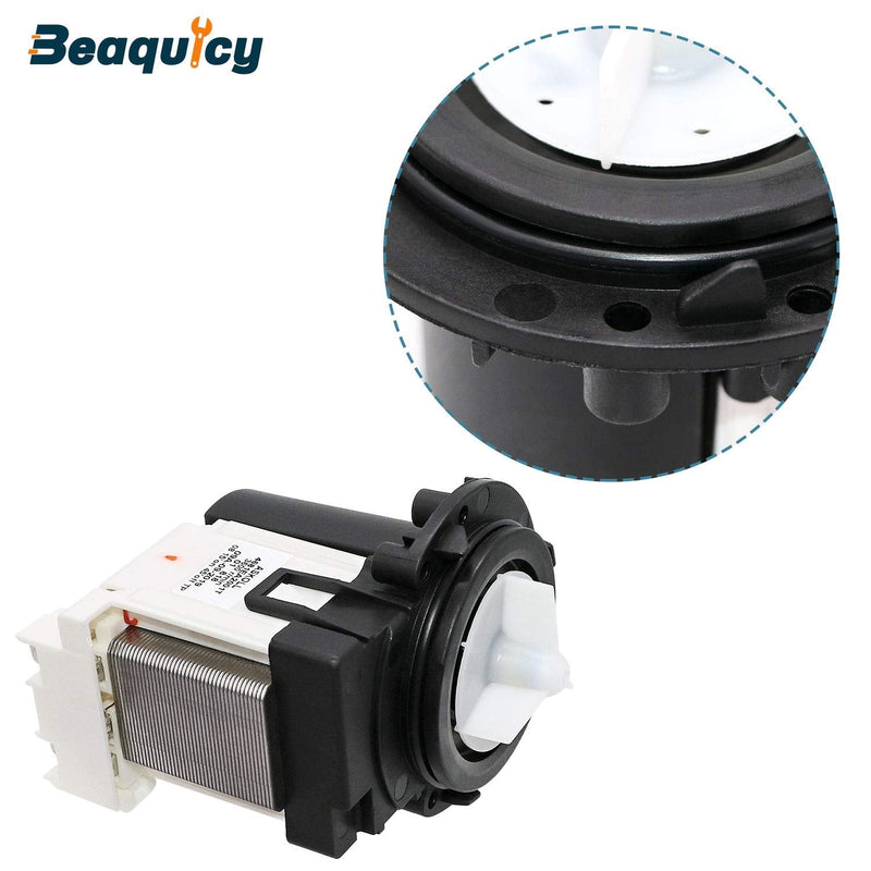 4681EA2001T Washer Drain Pump Motor by Beaquicy - Replacement part for Ken-more and L-G Washing Machine (OEM 4681EA2001T Original Version)