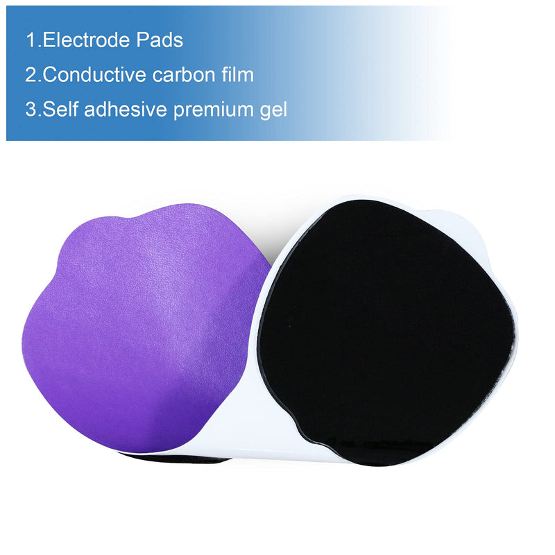 Tens Unit Wireless Electrode Pads, MASTOGO Replacement Electrode Pads with Standard 3.5mm Snap-on Connectors(4PCS/Set)