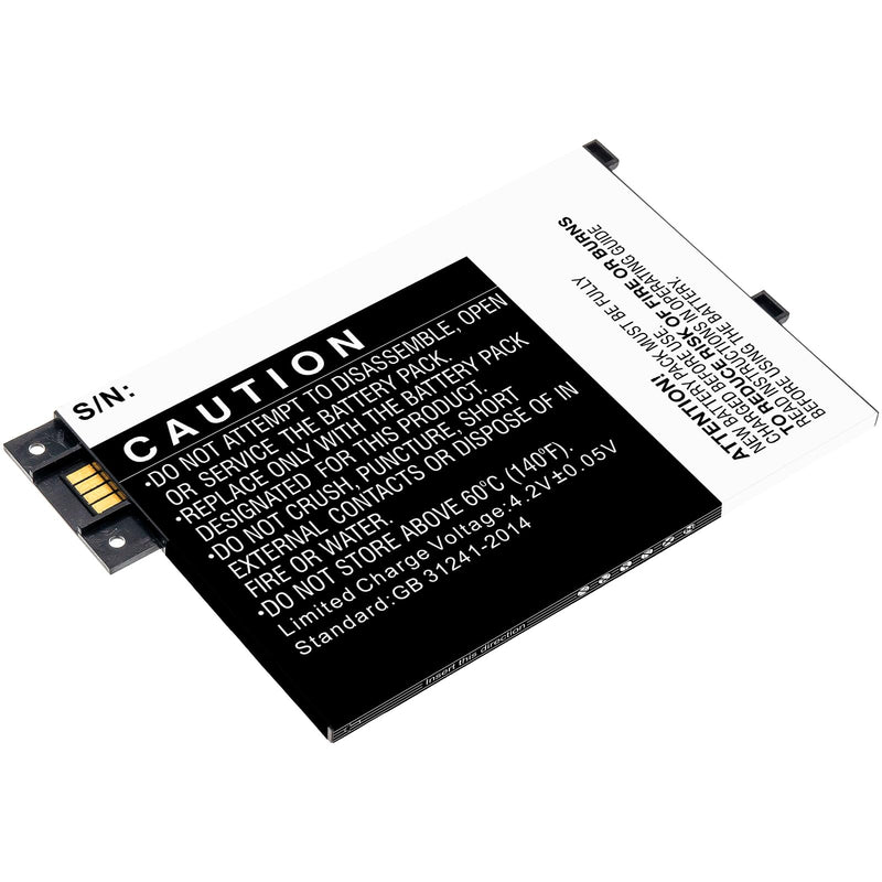 TAWUZUOR Replacement Battery for S11GTSF01A GP-S10-346392-0100 170-1032-01 170-1032-00 K 3 3.7V 1900MAH